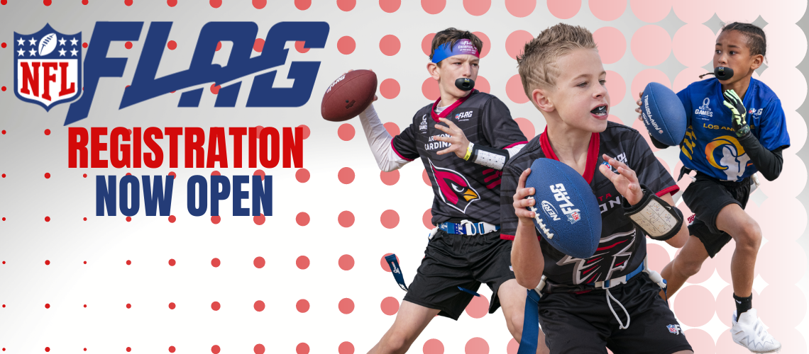 REGISTER FOR FALL NFL FLAG FOOTBALL