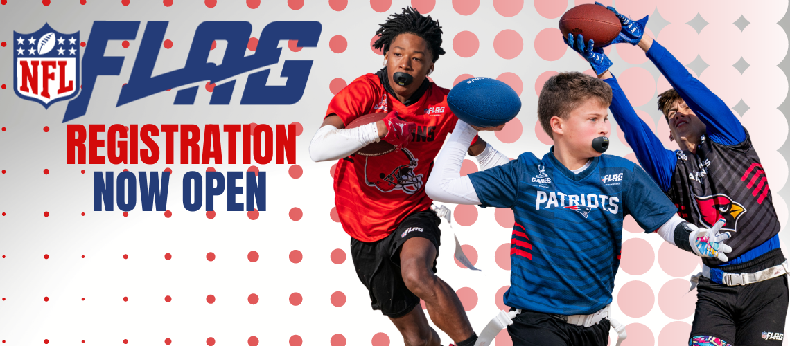 REGISTER FOR FALL NFL FLAG FOOTBALL