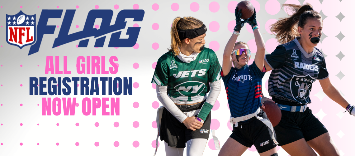 All Girls NFL Flag Football - Fall 2023